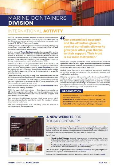 image News-Touax Newsletter #16